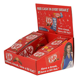 Kitkat Counter top displays