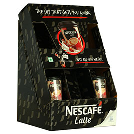 Nescafe Counter top displays