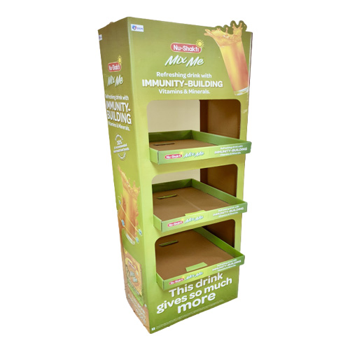 Danone free standing display unit